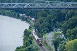 M422 passes under the Mid-Hudson Bridge